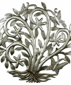 Croix Des Bouquets 14 Inch Tree Of Life With Butterflies (GC) Home