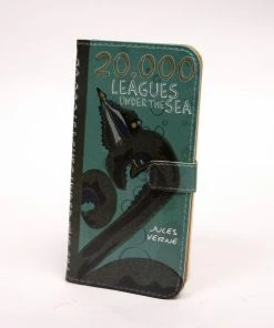 Chick Lit Designs 20,000 Leagues Phone Flip Case Wallet For IPhone And Samsung
