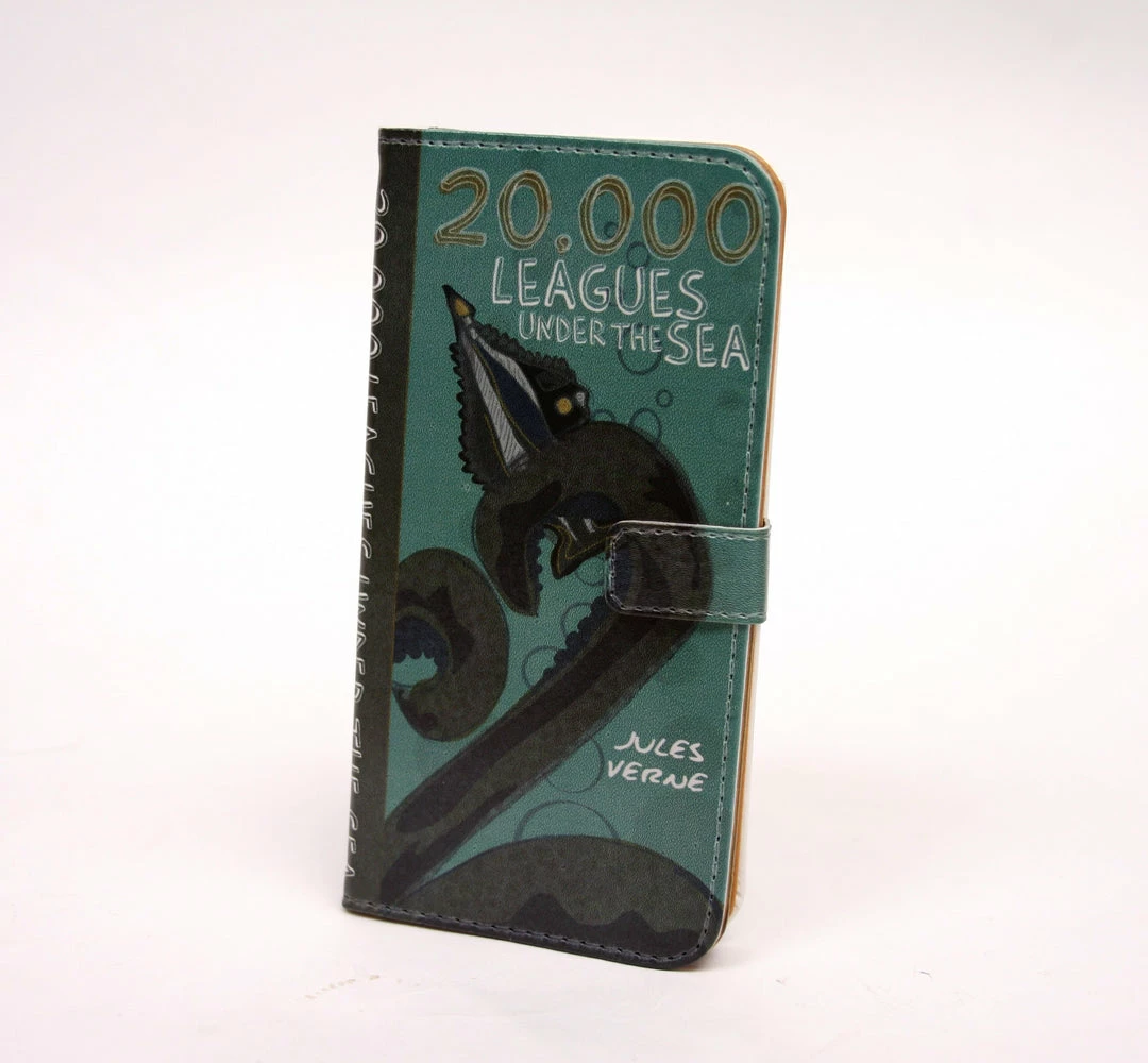 Chick Lit Designs 20,000 Leagues Phone Flip Case Wallet For IPhone And Samsung 3 Chick Lit Designs 20,000 Leagues Phone Flip Case Wallet For IPhone And Samsung