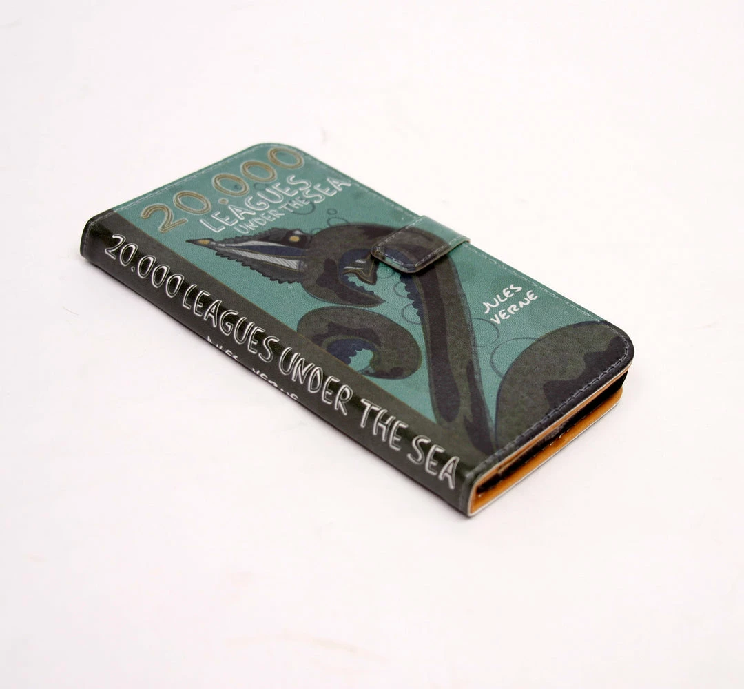 Chick Lit Designs 20,000 Leagues Phone Flip Case Wallet For IPhone And Samsung 4 Chick Lit Designs 20,000 Leagues Phone Flip Case Wallet For IPhone And Samsung