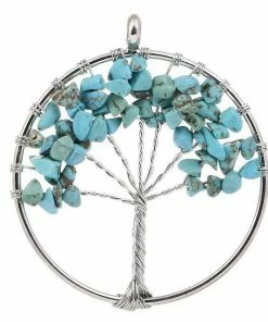 Poison Rose Bracelet Store 7 Chakra Color Tree Of Life Pendant Necklace Jewelry