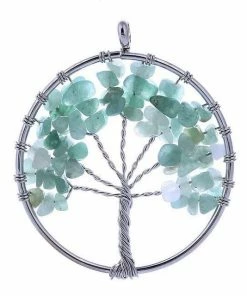 Poison Rose Bracelet Store 7 Chakra Color Tree Of Life Pendant Necklace Jewelry