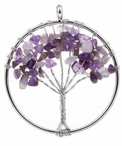 Poison Rose Bracelet Store 7 Chakra Color Tree Of Life Pendant Necklace Jewelry