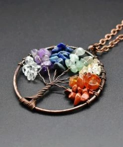 Poison Rose Bracelet Store 7 Chakra Stones Pendants