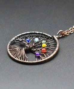 Poison Rose Bracelet Store 7 Chakra Stones Pendants