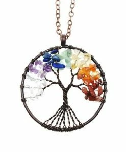 Poison Rose Bracelet Store 7 Chakra Stones Pendants