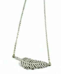 Christy Jean Boutique Abigail Feather Necklace 7 Christy Jean Boutique Abigail Feather Necklace