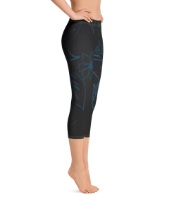 Find Your Coast Supply Co. Pants All Day Comfort A L O H A Capri Leggings