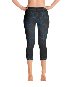Find Your Coast Supply Co. Pants All Day Comfort A L O H A Capri Leggings