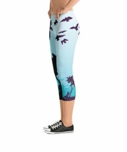 Find Your Coast Supply Co. Pants All Day Comfort Capri Leggings Morro Bay