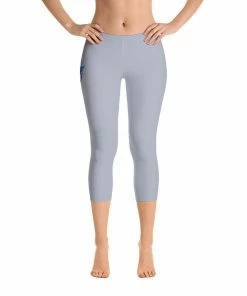 Find Your Coast Supply Co. All Day Comfort Capri Leggings Pacific Supply II Grey