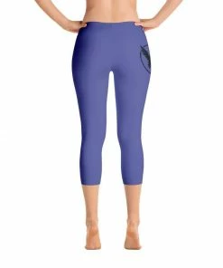 Find Your Coast Supply Co. Pants All Day Comfort Capri Leggings Pacific Supply II Medium Blue 8 Find Your Coast Supply Co. Pants All Day Comfort Capri Leggings Pacific Supply II Medium Blue