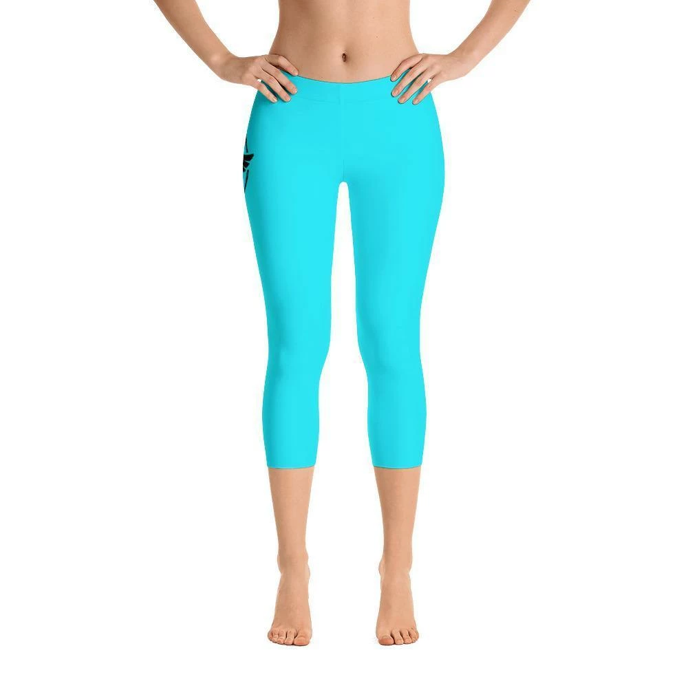 Find Your Coast Supply Co. All Day Comfort Capri Leggings Pacific Supply II Sky 4 Find Your Coast Supply Co. All Day Comfort Capri Leggings Pacific Supply II Sky