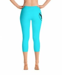 Find Your Coast Supply Co. All Day Comfort Capri Leggings Pacific Supply II Sky 8 Find Your Coast Supply Co. All Day Comfort Capri Leggings Pacific Supply II Sky