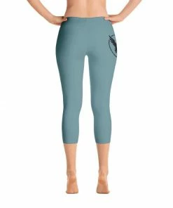 Find Your Coast Supply Co. All Day Comfort Capri Leggings Pacific Supply II Slate