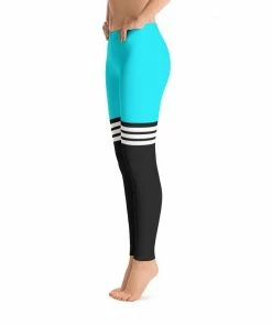 Find Your Coast Supply Co. Pants All Day Comfort Full Length Leggings Pacific Supply Stripe