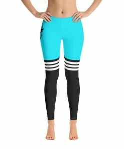 Find Your Coast Supply Co. Pants All Day Comfort Full Length Leggings Pacific Supply Stripe
