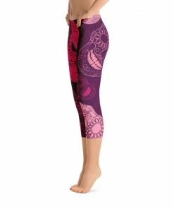 Find Your Coast Supply Co. Pants All Day Comfort Skull Candy Capri Leggings