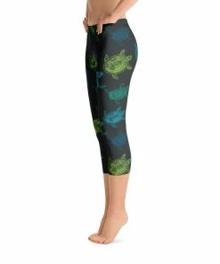 Find Your Coast Supply Co. All Day Comfort Turtle Capri Leggings