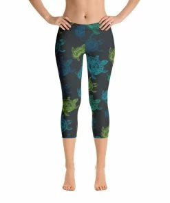 Find Your Coast Supply Co. All Day Comfort Turtle Capri Leggings