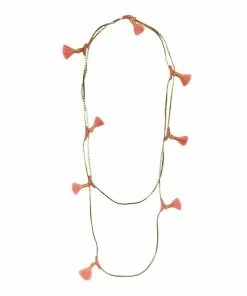 SLATE + SALT Ananya Tassel Necklace