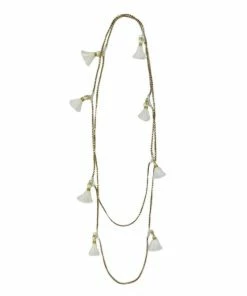 SLATE + SALT Ananya Tassel Necklace