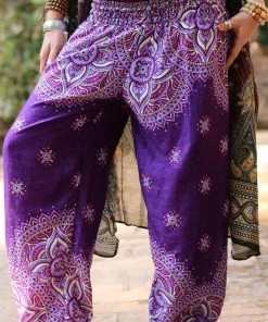 Napat Andromeda Purple Goddess Mandala Pants