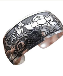 ArtiLady Jewelry (Stylish Designer Brand) Antique Silver & Copper Boho Cuff