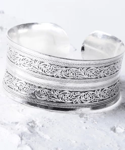 ArtiLady Jewelry (Stylish Designer Brand) Antique Silver & Copper Boho Cuff