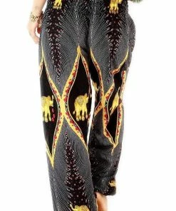 Napat Black Goddess Elephant Harem Pants