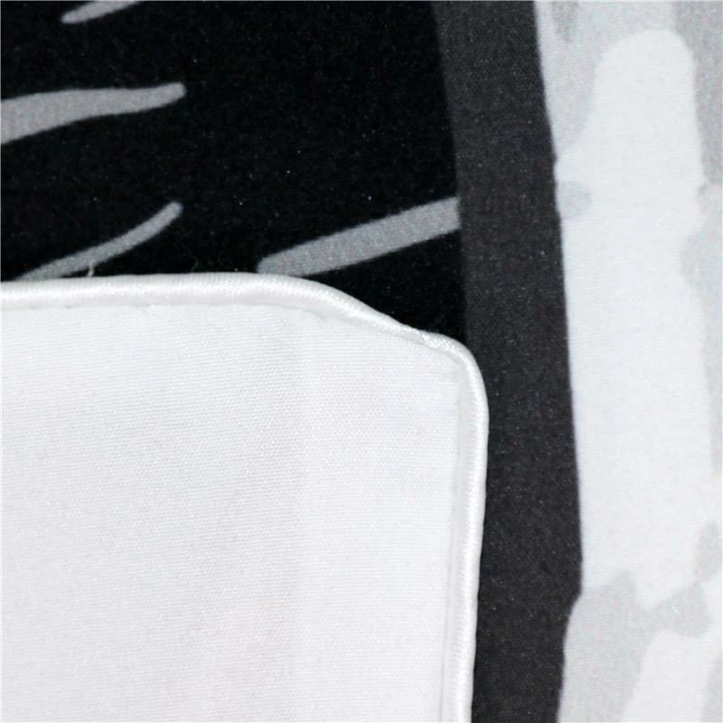 One Tribe Apparel Home Black & Pink Floral Skull Bedding Set 4 One Tribe Apparel Home Black & Pink Floral Skull Bedding Set