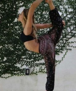 Napat Black & Red Peacock Harem Pants 13 Napat Black & Red Peacock Harem Pants