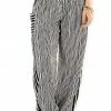 Napat Black & White Stripe Harem Pants