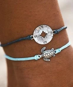 17KM Official Store Jewelry Bohemian Woven Rope Friendship Bracelets