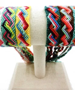 AMIU Handmade Store Colorful Bohemian Wrap Friendship Bracelets Jewelry