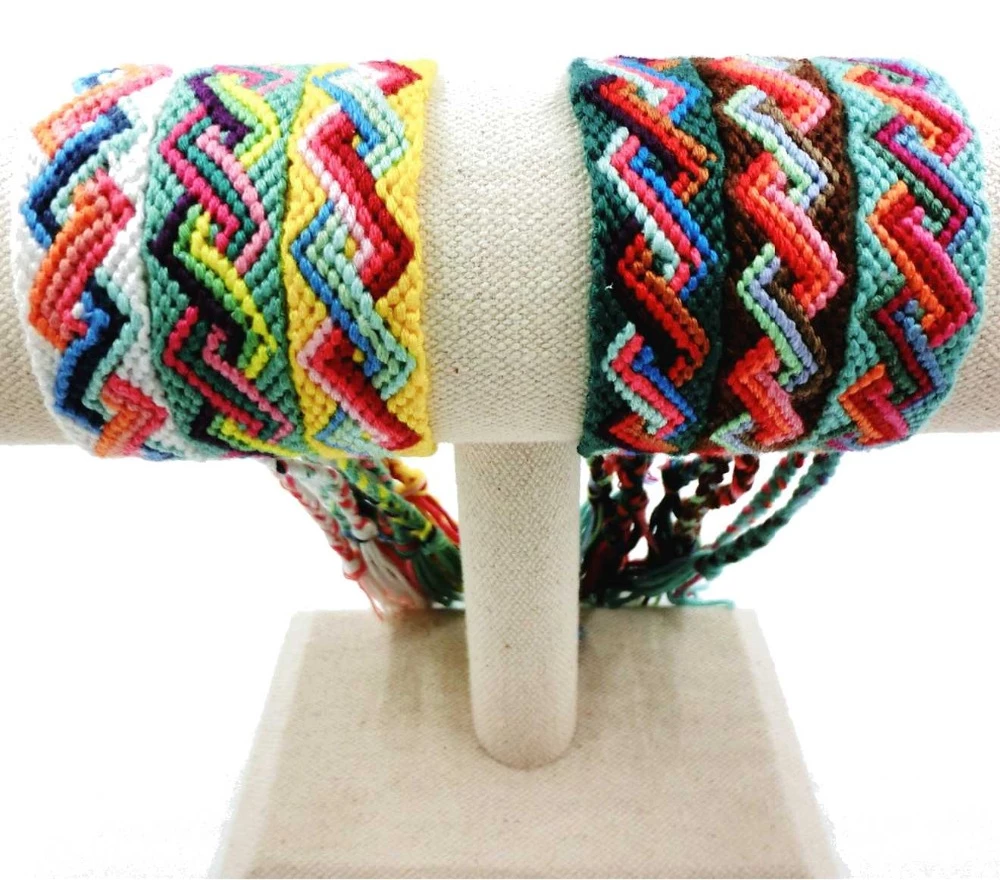 AMIU Handmade Store Colorful Bohemian Wrap Friendship Bracelets Jewelry 4 AMIU Handmade Store Colorful Bohemian Wrap Friendship Bracelets Jewelry