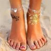 17KM Official Store Boho Beach Anklets & Charm Anklets With Hamsa, Om, And Infinity Symbol
