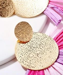 17KM Official Store Boho Multicolor Vegan Drop Earrings