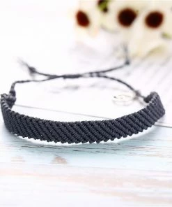 17KM Official Store Boho Rope Friendship Bracelet In 6 Colors Jewelry