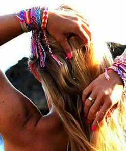 17KM Official Store Braided Vegan Friendship Bracelets In 9 Colors