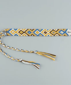 AMIU Handmade Store Braided Woven Friendship Bracelets In 4 Colors