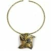 Brass Images (N) Jewelry Brass Pinwheel Pendant Necklace (GC)