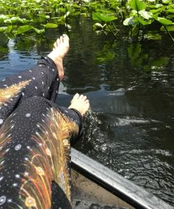 Napat Brown & Yellow Peacock Harem Pants