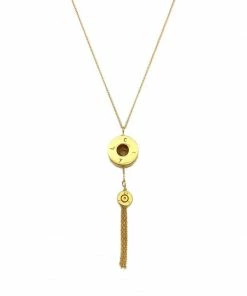 SLATE + SALT Bullet Tassel Necklace Jewelry