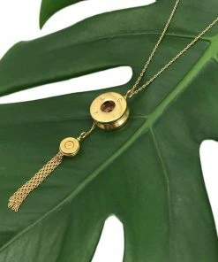 SLATE + SALT Bullet Tassel Necklace Jewelry