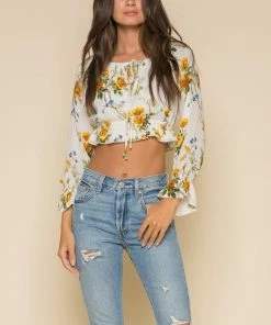 RAGA Buttercup Fields Crop Top