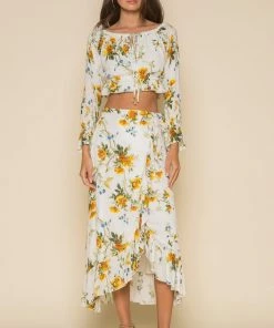 RAGA Buttercup Fields Crop Top