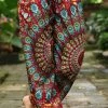 Napat Campfire Red Chakra Mandala Pants