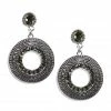 ClaudiaG Collection Jewelry Caster Earrings-Olive