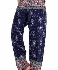 Napat Catalina Blue Paisley Mandala Pants